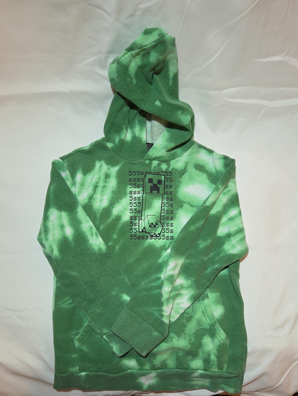 Minecraft Tie-Dye Pullover Hoodie